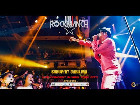 Sabin Rai & The Pharaoh - Suruwat Garu Ma Live in New York City | ROCKMANCH IV 2022